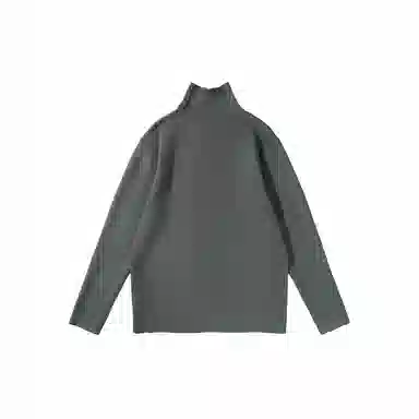 我是大卫 修身竖条纹打底韩系高领商务针织衫 男女同款