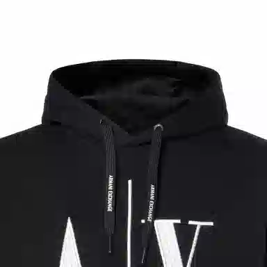 Armani Exchange Hoodie Black