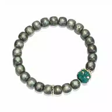 钰澜文玩 绿料 鸟神搭配款 星月菩提 手串 男女同款情侣款