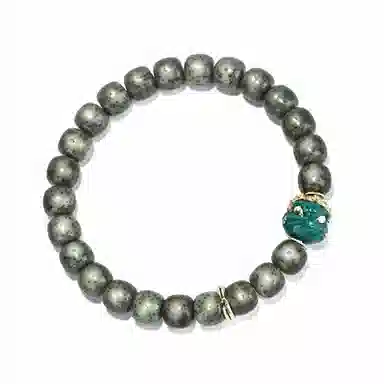 钰澜文玩 绿料 鸟神搭配款 星月菩提 手串 男女同款情侣款