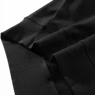 Versace Jeans Couture SS24 Colorblock Logo Hoodie Black