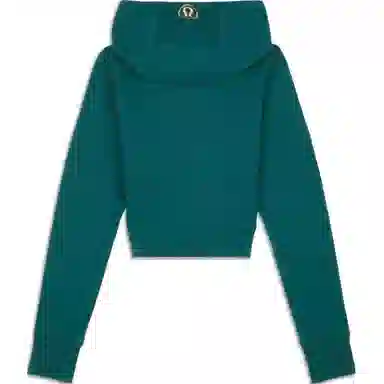 lululemon Scuba Full-Zip Cropped Hoodie