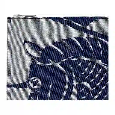 Burberry EKD Clutch Blue