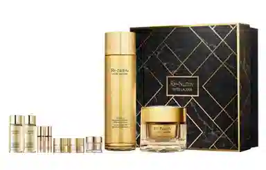 雅诗兰黛 高奢白金水霜礼盒护肤套装 紧致保湿 九件套