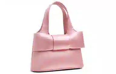 Charles & Keith Bow Detail Fabric Crossbody Bag