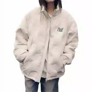 RickyisClown Swirl Rabbit 90 Duck Down Jacket