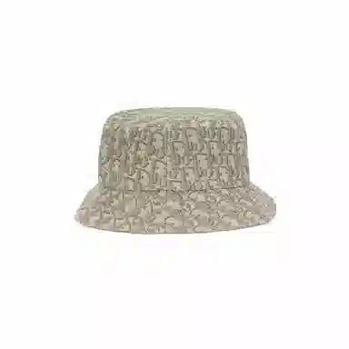 Dior Logo Bucket Hat Grey