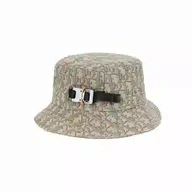 Dior Logo Bucket Hat Grey