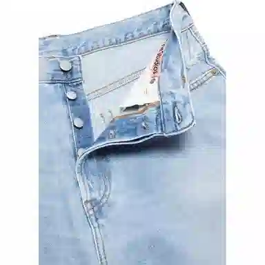 Acne Studios Denim Shorts Light Blue