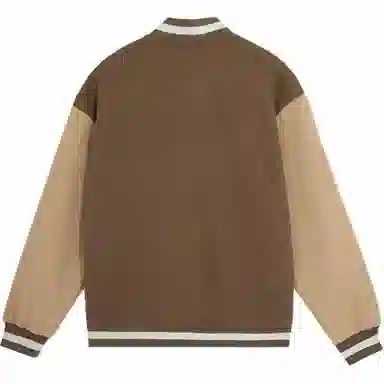 PUMA Retro Logo Zip Jacket Brown