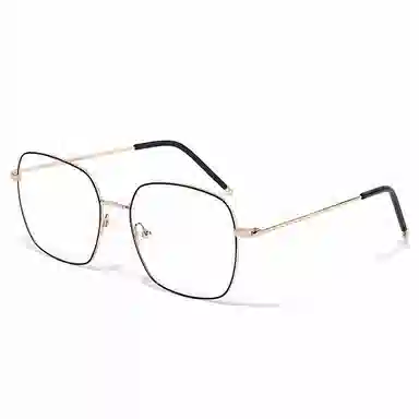 【可配度数】 佐川 超轻多边形 大框遮脸显瘦素颜神器近视 β钛 方形 光学镜架 男女同款情侣款