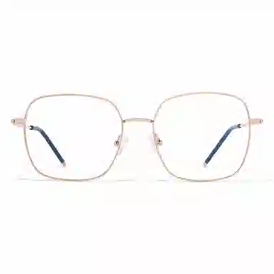 【可配度数】 佐川 超轻多边形 大框遮脸显瘦素颜神器近视 β钛 方形 光学镜架 男女同款情侣款