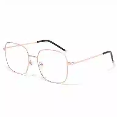 【可配度数】 佐川 超轻多边形 大框遮脸显瘦素颜神器近视 β钛 方形 光学镜架 男女同款情侣款