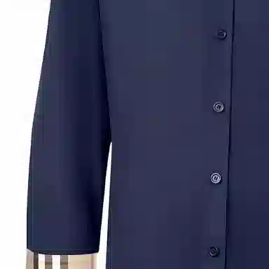 Burberry SS24 Logo Embroidered Shirt