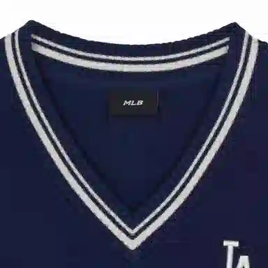 MLB Monogram Los Angeles Dodgers Knit Vest V