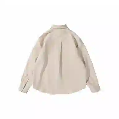 我是大卫 高级感竖条纹理轻熟风百搭免烫商务长袖衬衫 男女同款