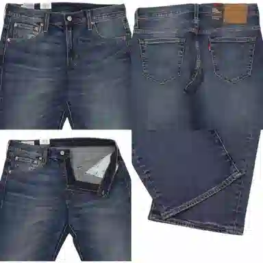 Levis Logo Straight Jeans
