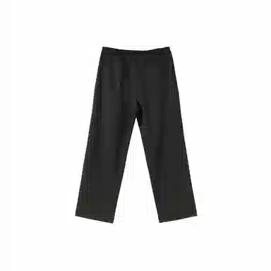 我是大卫 美拉德运动重磅拼接阔腿裤轻熟休闲裤 男女同款 深灰色