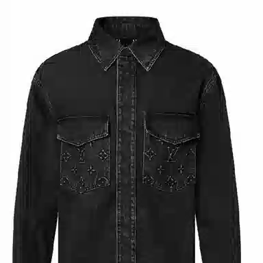 Louis Vuitton Denim Jacket Black