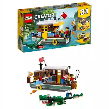 LEGO Creator 3-in-1 Riverside Houseboat 31093