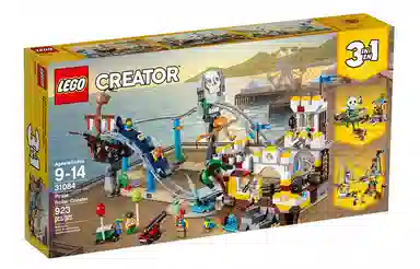 LEGO Creator 3-in-1 Pirate Roller Coaster 31084