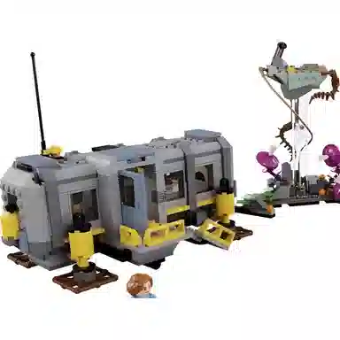 LEGO 75573 Floating Mountain Location 26 with RDA Samson Transport Plane