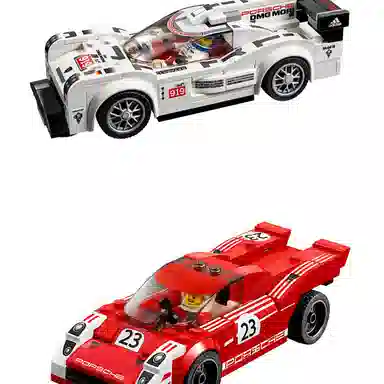LEGO Porsche 919 Hybrid and 917K Pit Stop 75876