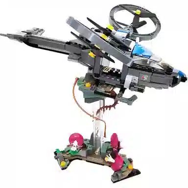 LEGO 75573 Floating Mountain Location 26 with RDA Samson Transport Plane