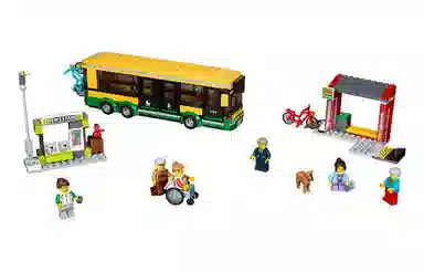 LEGO City Bus Station 60154