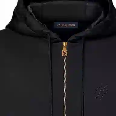 Louis Vuitton SS24 Hoodie Jacket Black