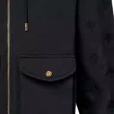 Louis Vuitton SS24 Hoodie Jacket Black