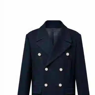 Louis Vuitton SS24 Navy Coat