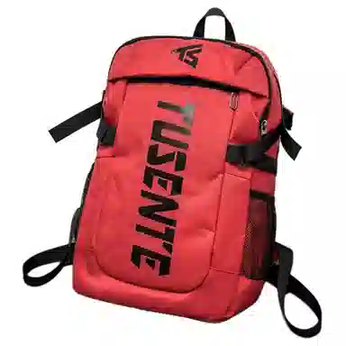 彤彤兔 旅行护脊 牛津布 双肩包 常规 男女同款情侣款 黑色/红色/深灰色/浅灰色