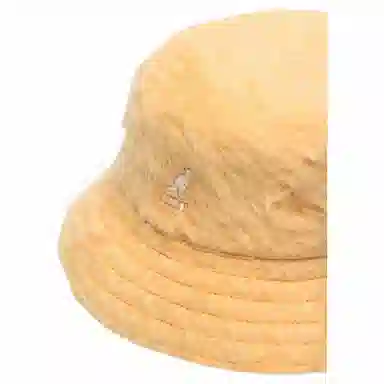Kangol Classic Logo Bucket Hat Yellow