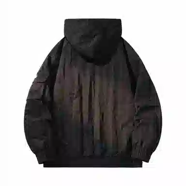 敦煌博物馆 宽松字母工装休闲百搭长袖夹克外套 男女同款