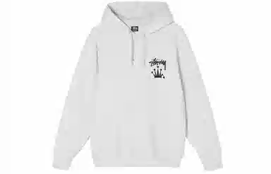 Stussy FW21 Stock Crown Hoodie Logo