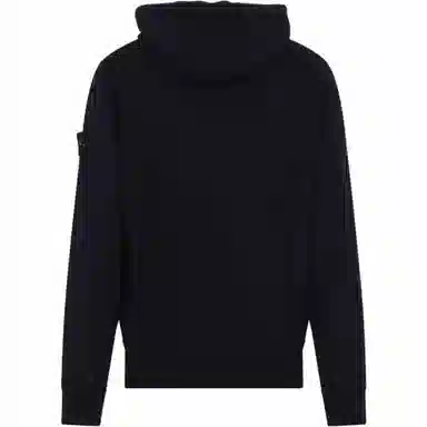 Stone Island SS25 Hoodie Jacket Black
