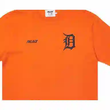 PALACE x New Era Detroit Tigers New Era T-Shirt Orange T