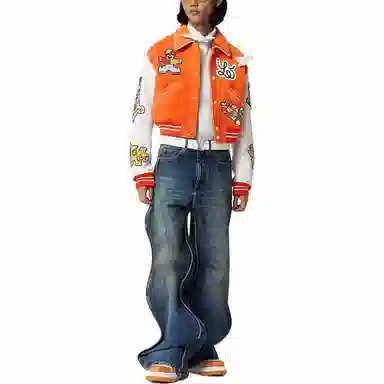 Louis Vuitton SS23 Bomber Jacket Orange