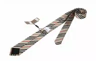 Burberry Silk Tie Beige