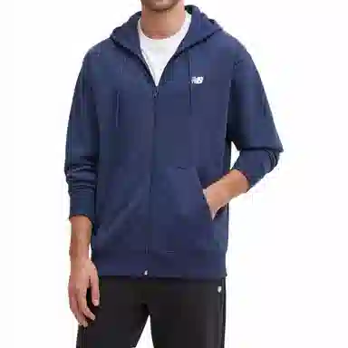 New Balance Sport Essentials Logo French Terry Full Zip