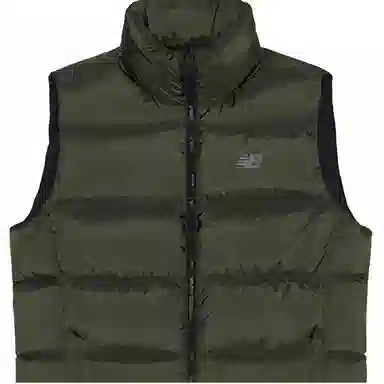 New Balance Down Vest Military Green