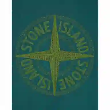 Stone Island SS23 Logo Print T-Shirt Green