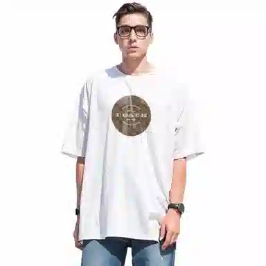 COACH Classic Logo Print T-Shirt White