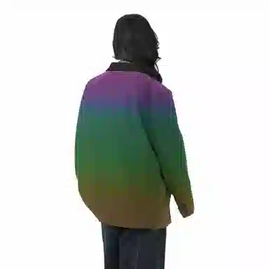 经典美拉德小西服外套简约韩版休闲宽松渐变单排扣垂感垫肩长袖西装 男女同款