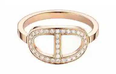 HERMES Chaine d'ancre Verso18k