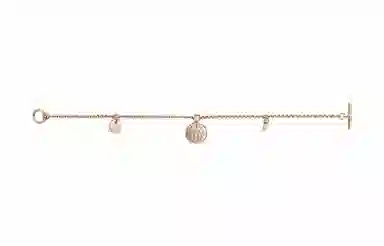 Hermes Ex-Libris Classic Equestrian Necklace Rose Gold 18K