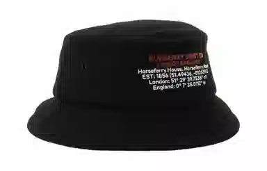 Burberry Bucket Hat Black