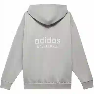 adidas originals Adidas Basketball Chapter 1 Sweat Hoodymetal Grey Logo