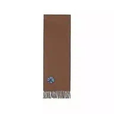 Hermes Floral Wool Scarf